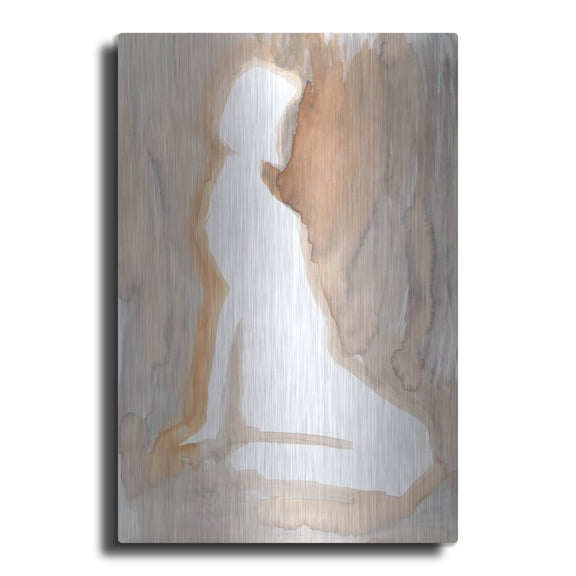 Luxe Metal Art 'Eva' by Cartissi Metal Wall Art, 12" x 16"
