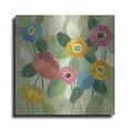 thumbnail image 1 of Luxe Metal Art 'Fairy Tale Flowers II' by Silvia Vassileva, Metal Wall Art, 12" x 12", 1 of 9