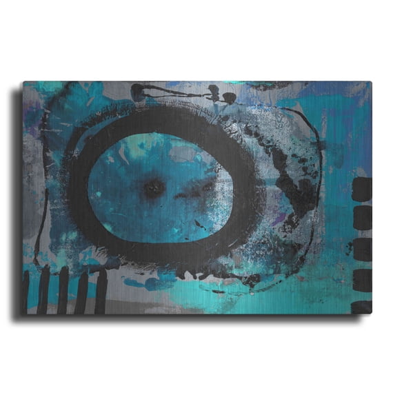 Luxe Metal Art 'Focus Shift II' by Andrea Haase, Metal Wall At, 16"x12"