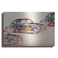 thumbnail image 1 of Luxe Metal Art 'Folsfagen Car' by Mark Ashkenazi Metal Wall Art, 16" x 12", 1 of 9