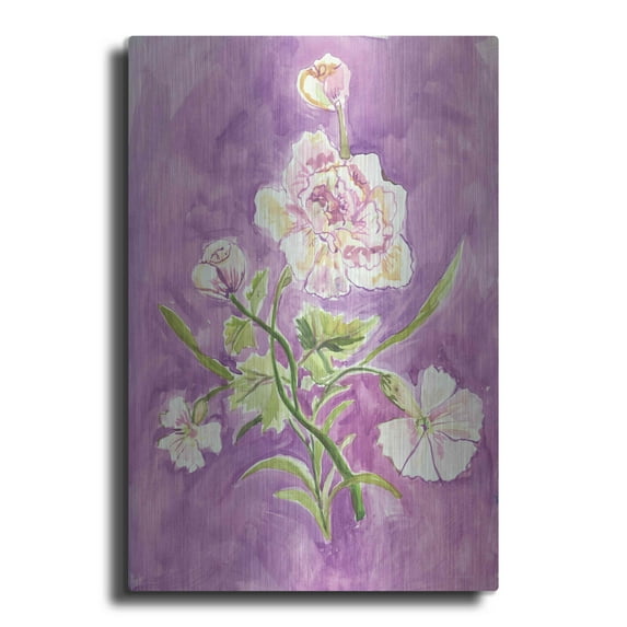 Luxe Metal Art 'Four Sisters and Their Mother' by Kamdon Kreations, Metal Wall Art, 24"x36"