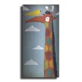 thumbnail image 1 of Luxe Metal Art 'Giraffe' by Ryan Fowler, Metal Wall Art, 24"x48", 1 of 10