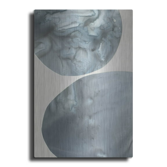 Luxe Metal Art 'Gravitate I' by Victoria Borges Metal Wall Art, 24"x36"