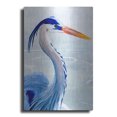 thumbnail image 1 of Luxe Metal Art 'Great Blue III' by Annie Warren, Metal Wall Art, 12"x16", 1 of 9
