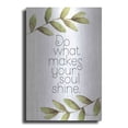 thumbnail image 1 of Luxe Metal Art 'Greenery Soul Shine' by Susan Ball, Metal Wall Art, 24"x36", 1 of 9