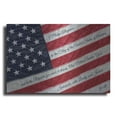 thumbnail image 1 of Luxe Metal Art 'I Pledge Allegiance II' by Lori Deiter, Metal Wall Art, 36"x24", 1 of 9