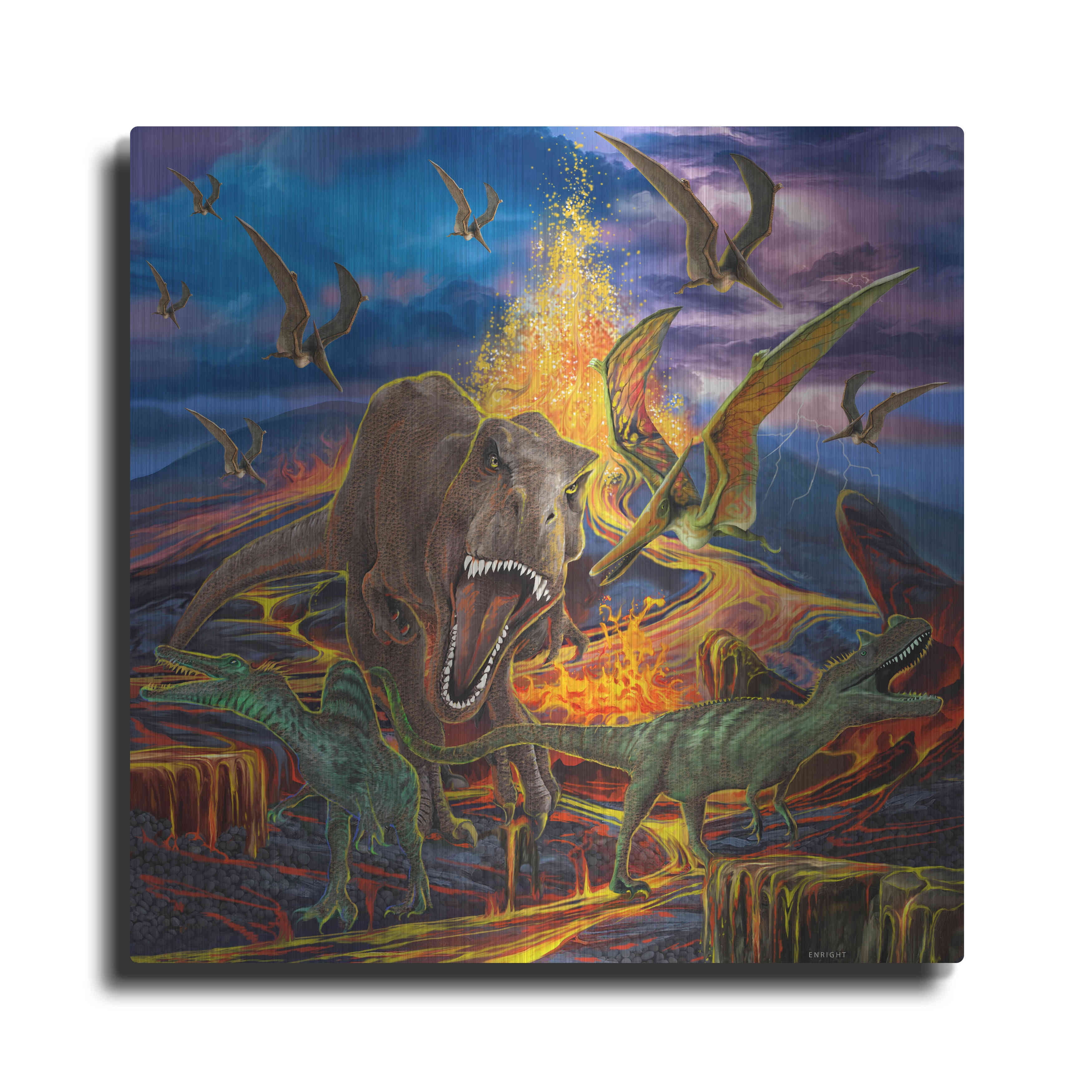 Dinosaurs Metal Wall decor main image 1