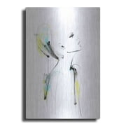 Luxe Metal Art Lovisa by Lotta Larsdotter, Metal Wall Art, 16"x24"
