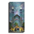 thumbnail image 1 of Luxe Metal Art 'Mexico City Chopo Museum Front' by Pedro Gavidia, Metal Wall Art, 12"x24", 1 of 9