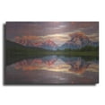 thumbnail image 1 of Luxe Metal Art 'Morning Tranquillity - Grand Teton National Park' by Darren White, Metal Wall Art, 36"x24", 1 of 1