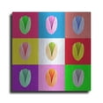 thumbnail image 1 of Luxe Metal Art 'Pistachio' by Mark Ashkenazi, Metal Wall Art, 24"x24", 1 of 8