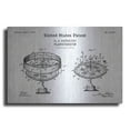thumbnail image 1 of Luxe Metal Art 'Planetarium Blueprint Patent White' Metal Wall Art, 24"x16", 1 of 8
