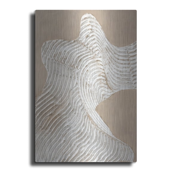 Luxe Metal Art 'Raw Shape 3' by Design Fabrikken Metal Wall Art, 16" x 24"