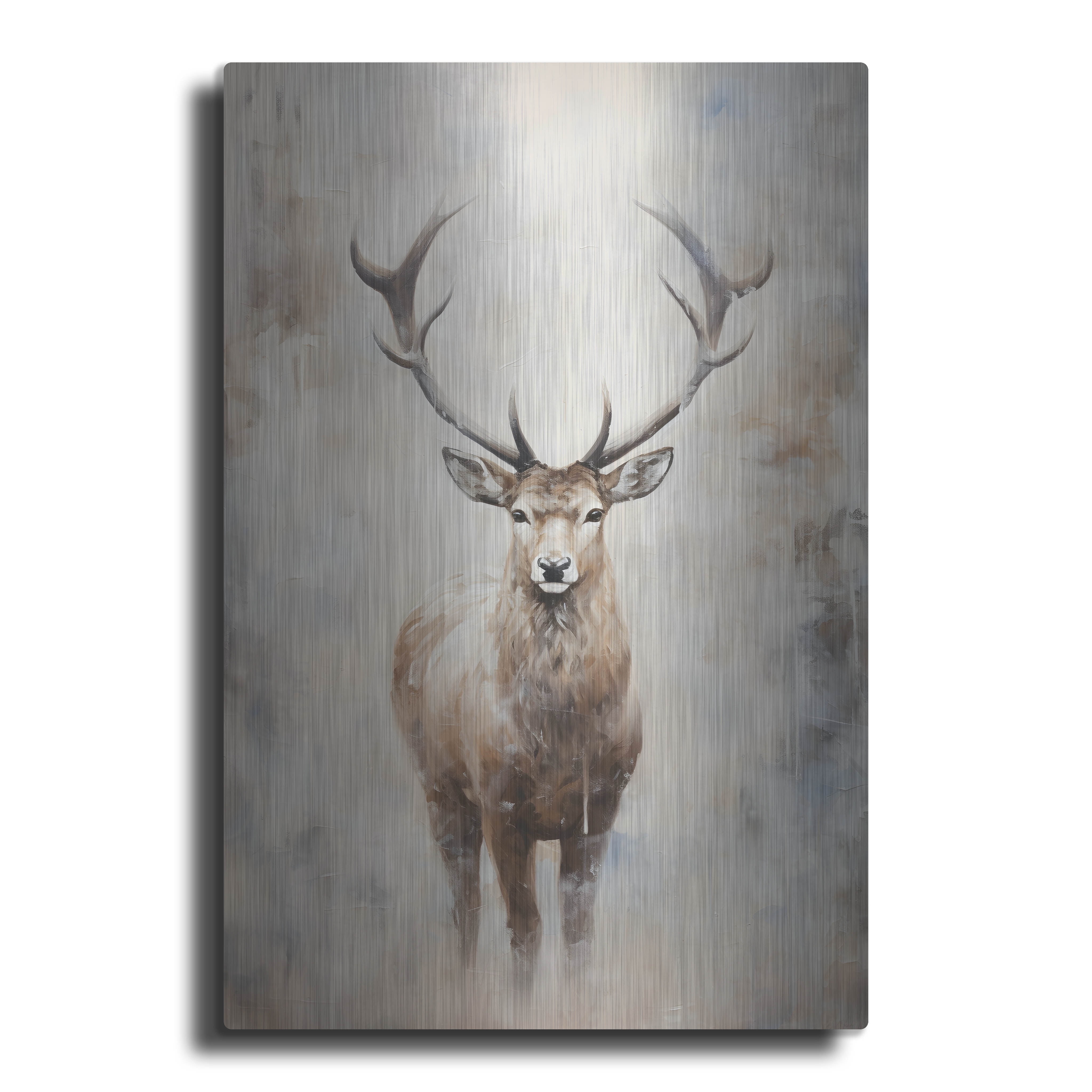 Personalized Deer Antler Monogram - Sea Biscuit Metal Designs
