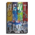 thumbnail image 1 of Luxe Metal Art 'Rent' by Artpoptart, Metal Wall Art, 24"x36", 1 of 9