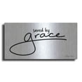 thumbnail image 1 of Luxe Metal Art 'Save' by Grace' by Susan Ball, Metal Wall Art, 24"x12", 1 of 10