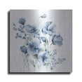 thumbnail image 1 of Luxe Metal Art 'Secret Garden Bouquet II Blue Light' by Katrina Pete, Metal Wall Art, 24"x24", 1 of 9