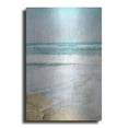 thumbnail image 1 of Luxe Metal Art 'Serene Coast Vertical' by Linda Woods, Metal Wall Art, 12"x16", 1 of 9