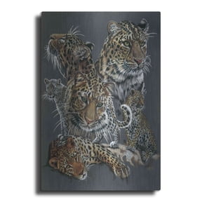 Luxe Metal Art 'Shameless' by Barbara Keith, Metal Wall Art, 24"x36"