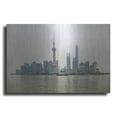 thumbnail image 1 of Luxe Metal Art 'Shanghai' by Luxe Portfolio, Metal Wall Art, 24"x16", 1 of 8