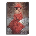 thumbnail image 1 of Luxe Metal Art 'Shokko 2' by Alexander Gunin, Metal Wall Art, 24"x36", 1 of 9