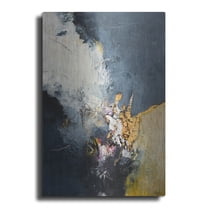 Luxe Metal Art 'Soft Echo' by Design Fabrikken Metal Wall Art, 16" x 24"