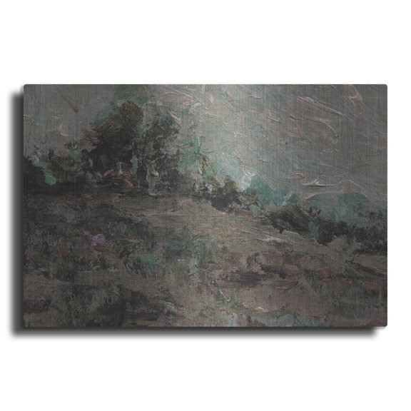 Luxe Metal Art 'Something Old, Something New' by Kamdon Kreations, Metal Wall Art, 16"x12"