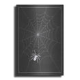 thumbnail image 1 of Luxe Metal Art 'Spider Web II' by Lettered & Lined, Metal Wall Art, 12"x16", 1 of 9
