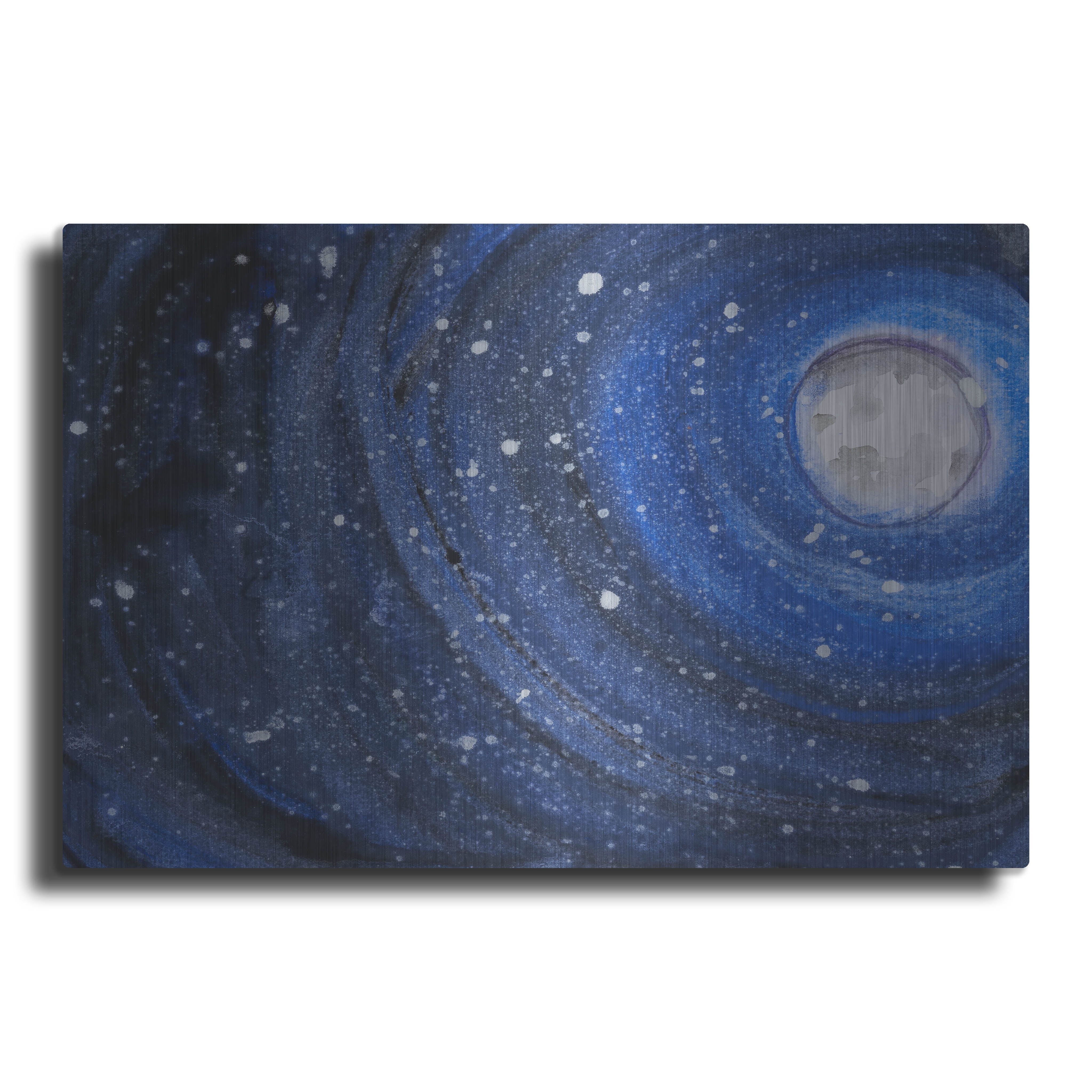 Luxe Metal Art 'Starry Night Sky 1' by Erin McGee Ferrell Metal Wall ...
