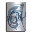 thumbnail image 1 of Luxe Metal Art 'Story Of Hope Blue' by Andrea Haase Metal Wall Art, 16"x24", 1 of 9