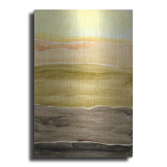 Luxe Metal Art 'Sun Dance 2' by Alicia Ludwig Metal Wall Art, 24" x 36"