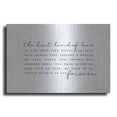thumbnail image 1 of Luxe Metal Art 'The Best Kind of Love' by Susan Ball, Metal Wall Art, 16"x12", 1 of 9