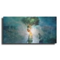 thumbnail image 1 of Luxe Metal Art 'The Blame' by Mario Sanchez Nevado, Metal Wall Art, 24"x12", 1 of 10