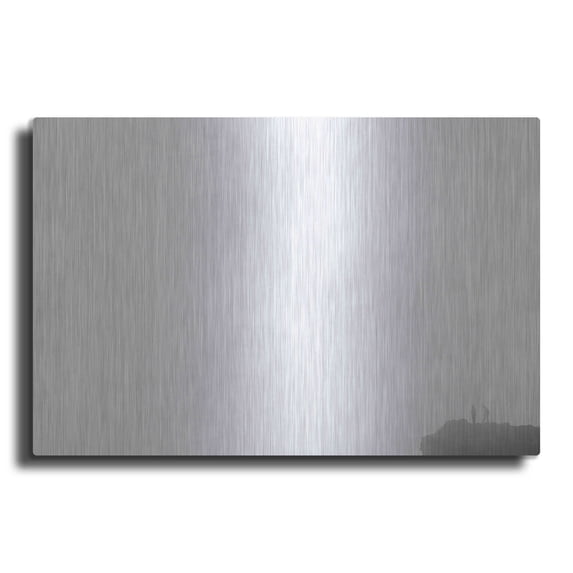 Luxe Metal Art 'The Edge' by Chris Moyer, Metal Wall Art, 24"x16"