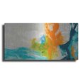 thumbnail image 1 of Luxe Metal Art 'Tidal Abstract I' by Sisa Jasper Metal Wall Art, 24"x12", 1 of 7