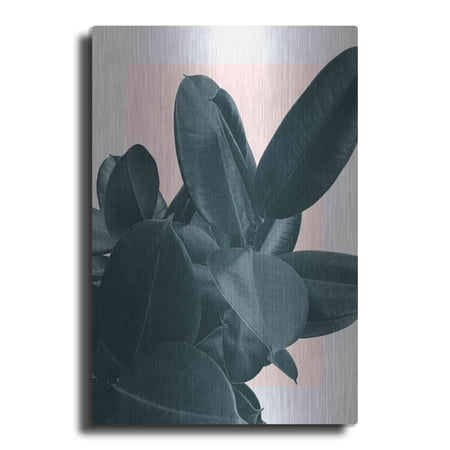 Luxe Metal Art 'Tonight' by Hanna Kastl-Lundberg, Metal Wall Art, 12"x16"