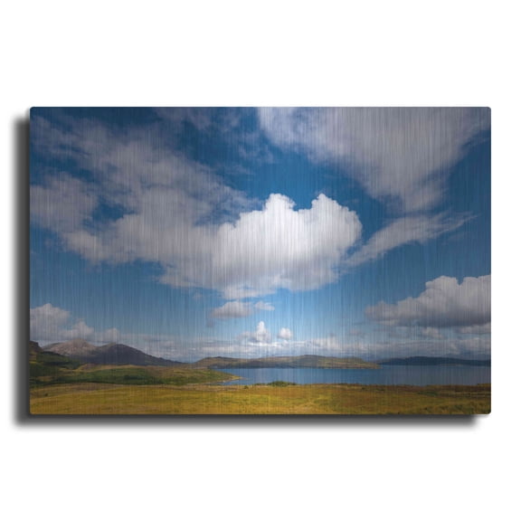 Luxe Metal Art 'Under The Clouds' by Philippe Sainte-Laudy, Metal Wall Art, 16"x12"