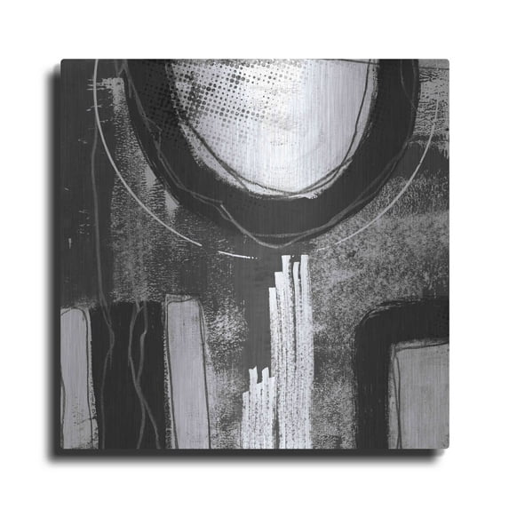 Luxe Metal Art 'Urban Sunlight' by Andrea Haase, Metal Wall At, 24"x24"