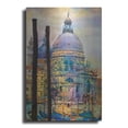 thumbnail image 1 of Luxe Metal Art 'Venice Italy The Salute Church of Saint Mary of Good Health' by Pedro Gavidia, Metal Wall Art, 24"x36", 1 of 9