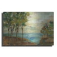 thumbnail image 1 of Luxe Metal Art 'View of the Lake' by Silvia Vassileva, Metal Wall Art, 36" x 24", 1 of 9