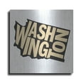 thumbnail image 1 of Luxe Metal Art 'Washington 2'  by Art Licensing Studio Metal Wall Art, 24" x 24", 1 of 8