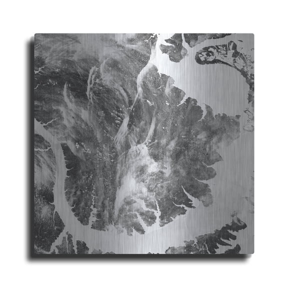 Luxe Metal Art 'Whirlpool Cloud 1'  by Alicia Ludwig Metal Wall Art, 24" x 24"