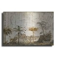 thumbnail image 1 of Luxe Metal Art 'Wild Animals Paradise Brown' by Andrea Haase Metal Wall Art, 24"x16", 1 of 8