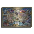 thumbnail image 1 of Luxe Metal Art 'World' by Enright Metal Wall Art, 24" x 16", 1 of 8