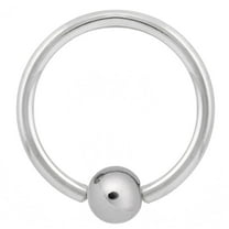 Luxe Modz 14G Captive Bead Ring Surgical Steel Belly Nipple Cartilage Piercings Body Jewelry Women Men