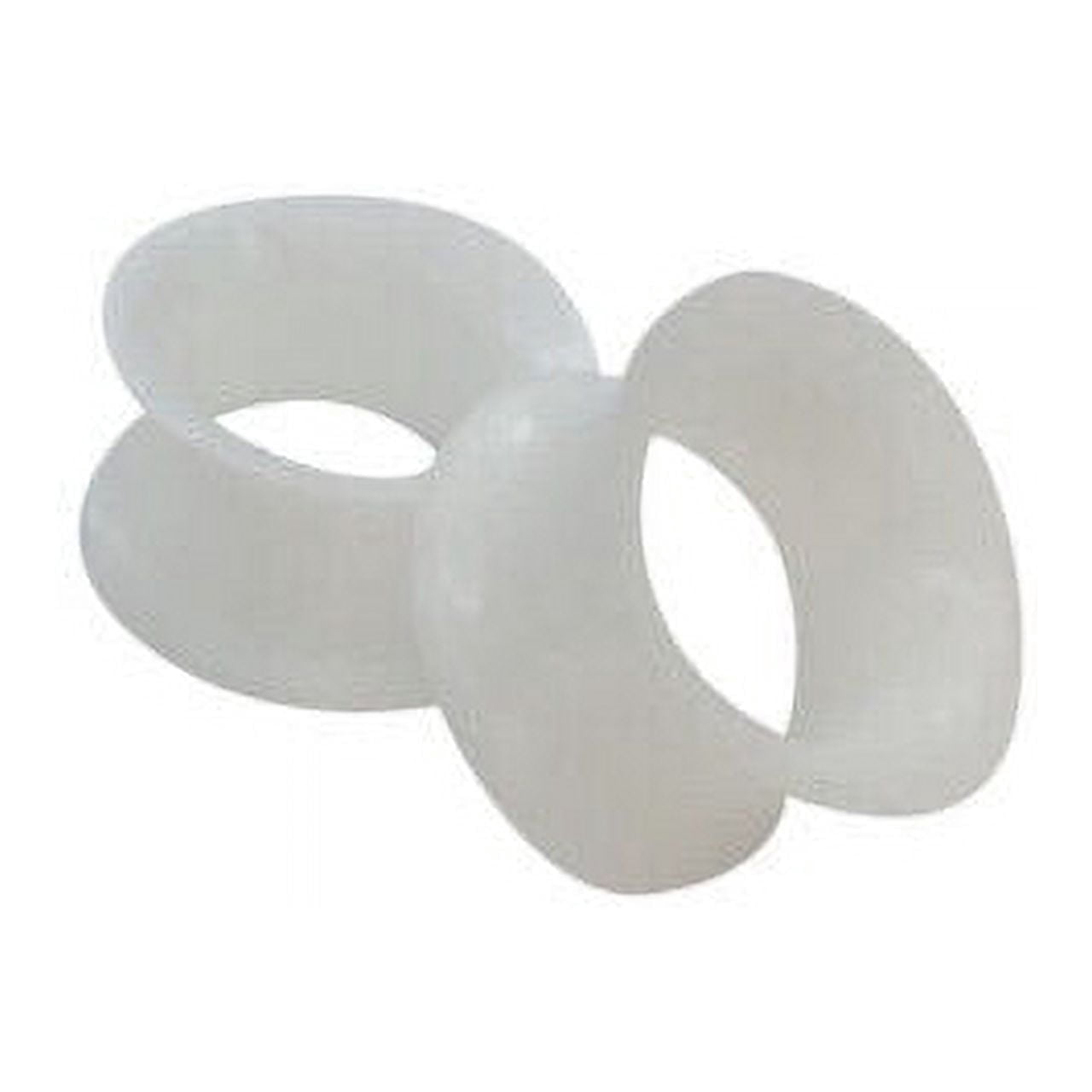 Luxe Modz Pair of Extra Wide Silicone Tunnels Ear Gauges Plug 5 Colors ...