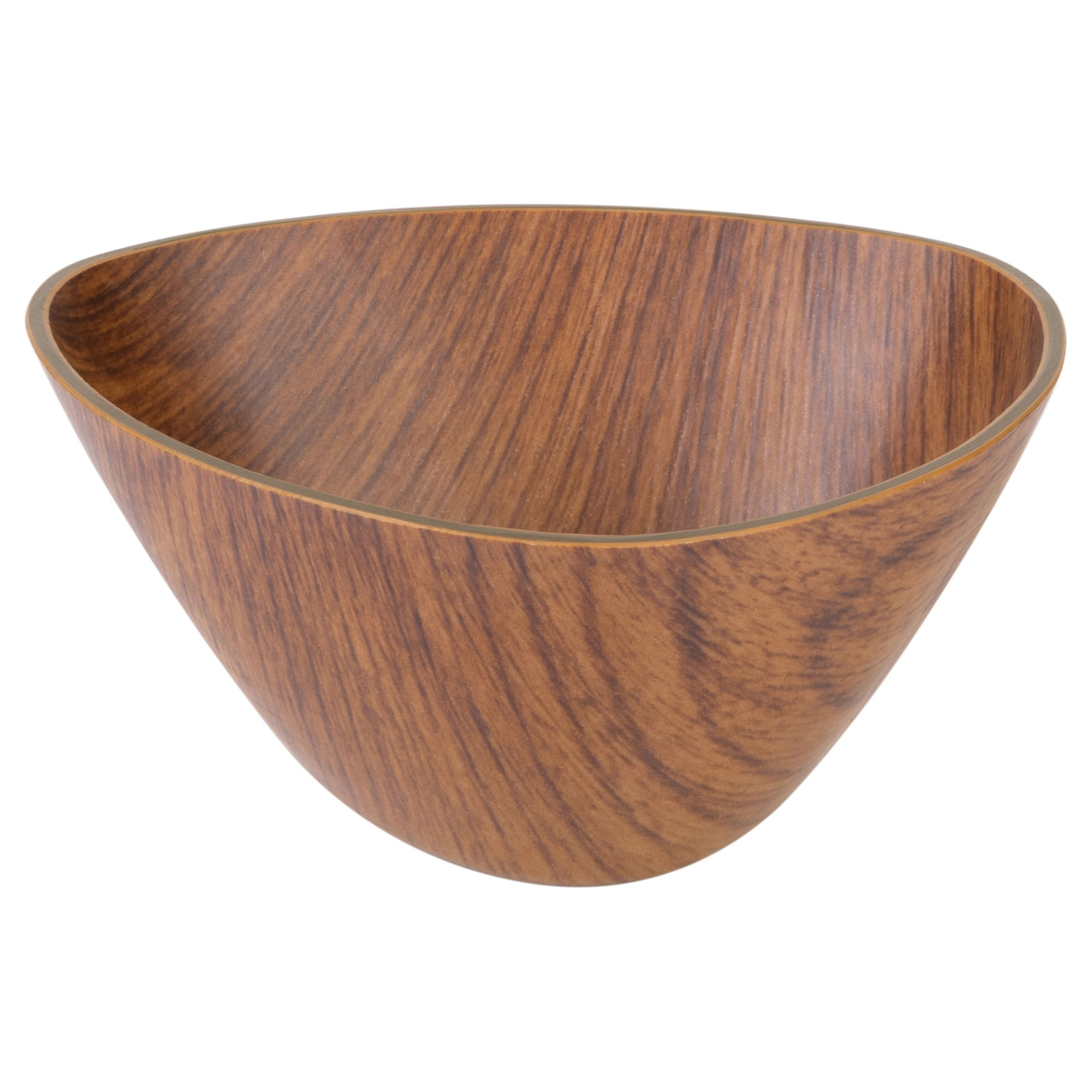 Luxe Party Mahogany Collection Small 5 inch Triangle Serving Bowl
