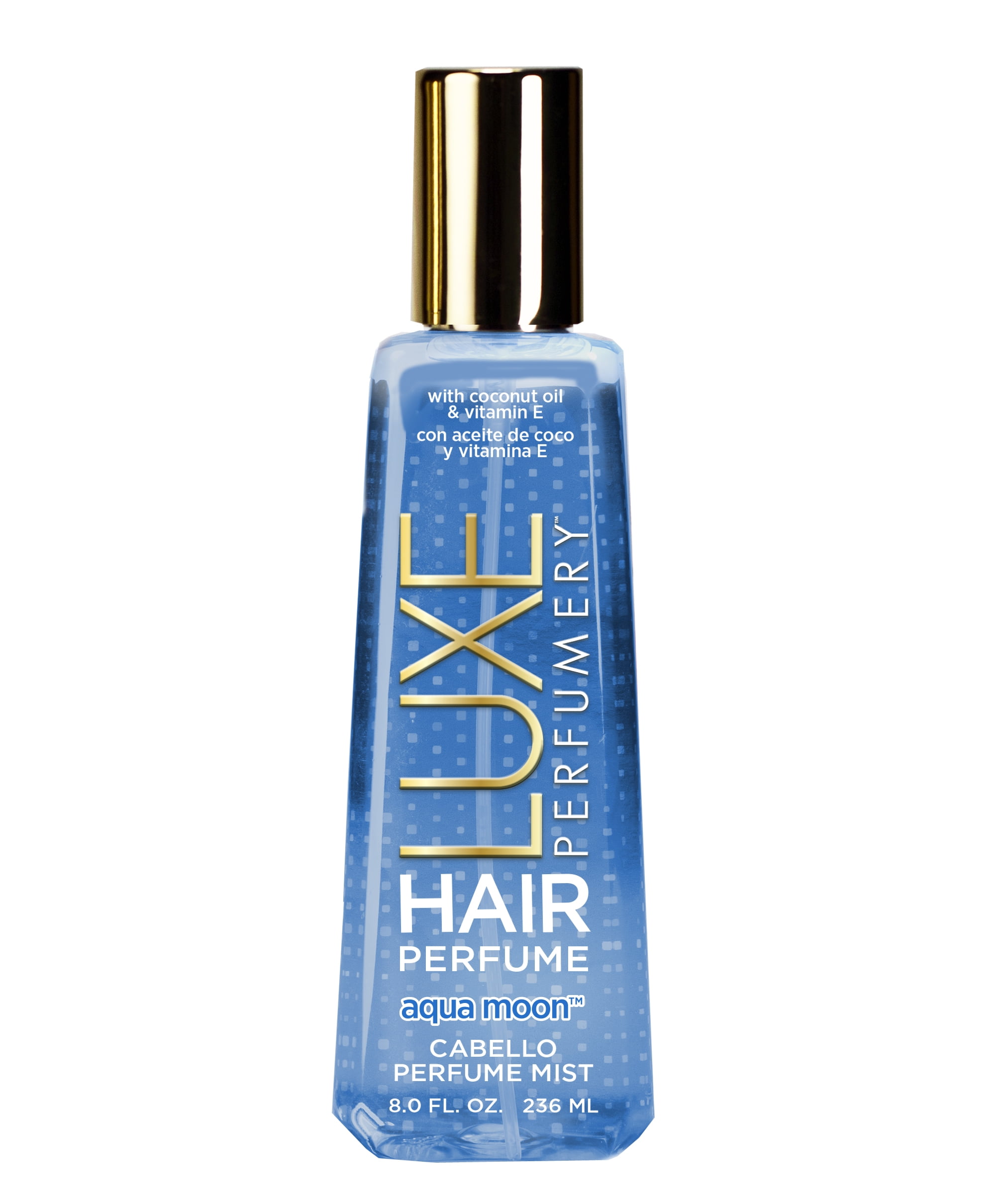 Luxe Perfumery Aqua Moon Hair Perfume Mist for Women, 8.0 fl oz
