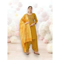 Traditional Silk Salwar Suit, Cultural Wear for Women