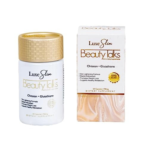 Luxe Slim Beauty Talks Chitosan & Glutathione Skin & Body Supplements ...